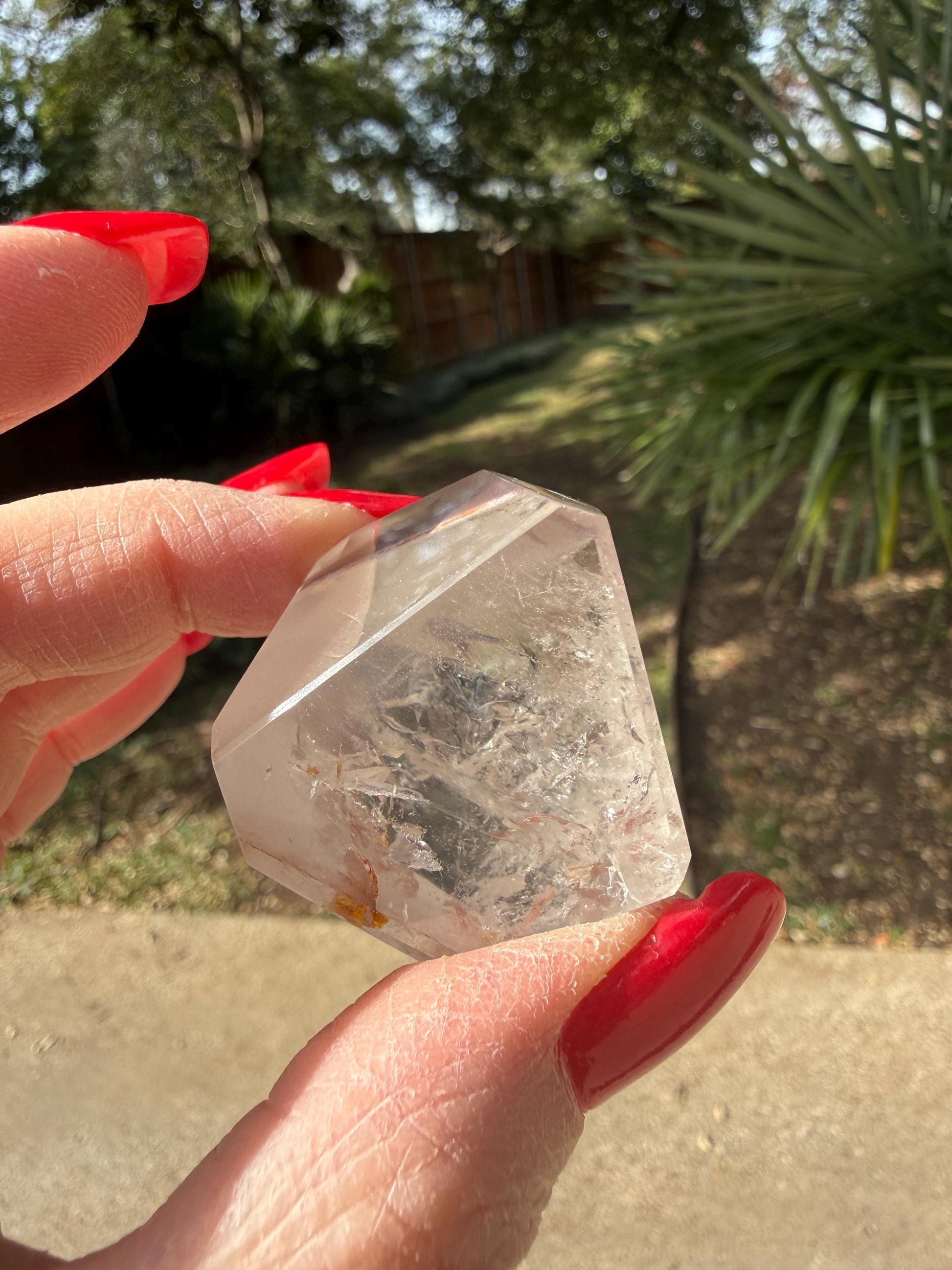 Rare Pink Lithium Lemurian, new, high quality, 1.75”, crystal healing, gift