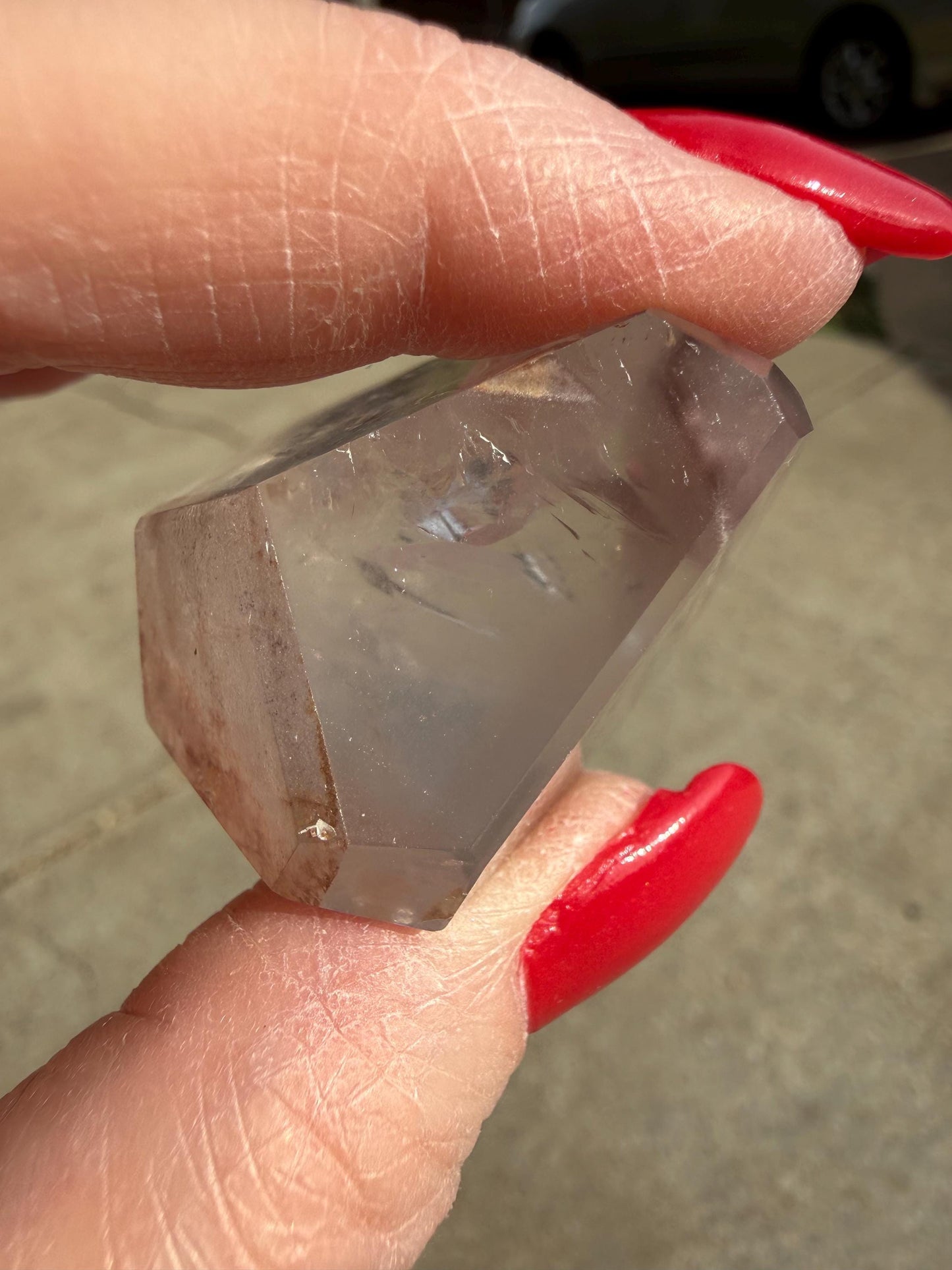 Rare Pink Lithium Lemurian, new, high quality, 1.75”, crystal healing, gift