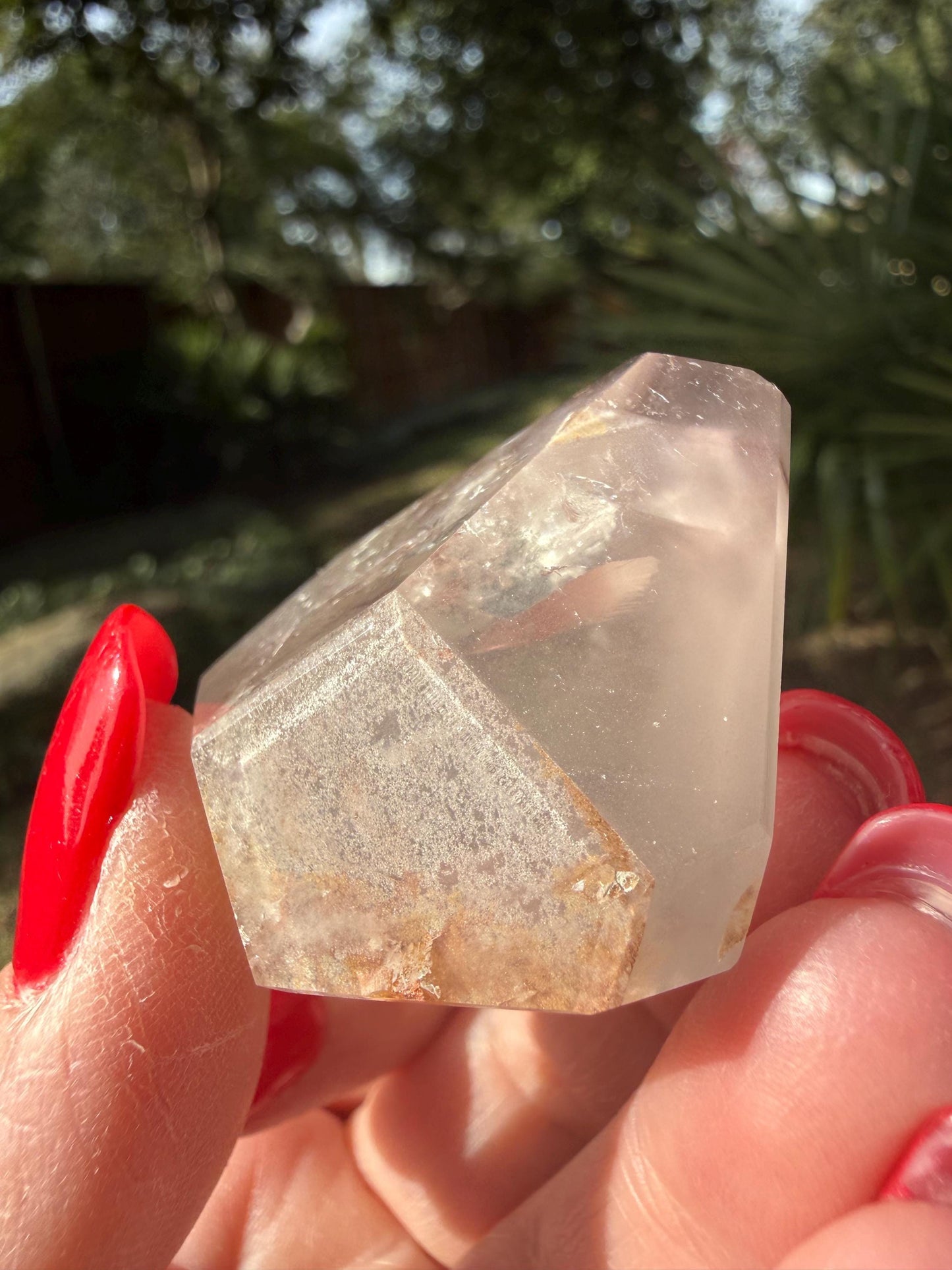 Rare Pink Lithium Lemurian, new, high quality, 1.75”, crystal healing, gift