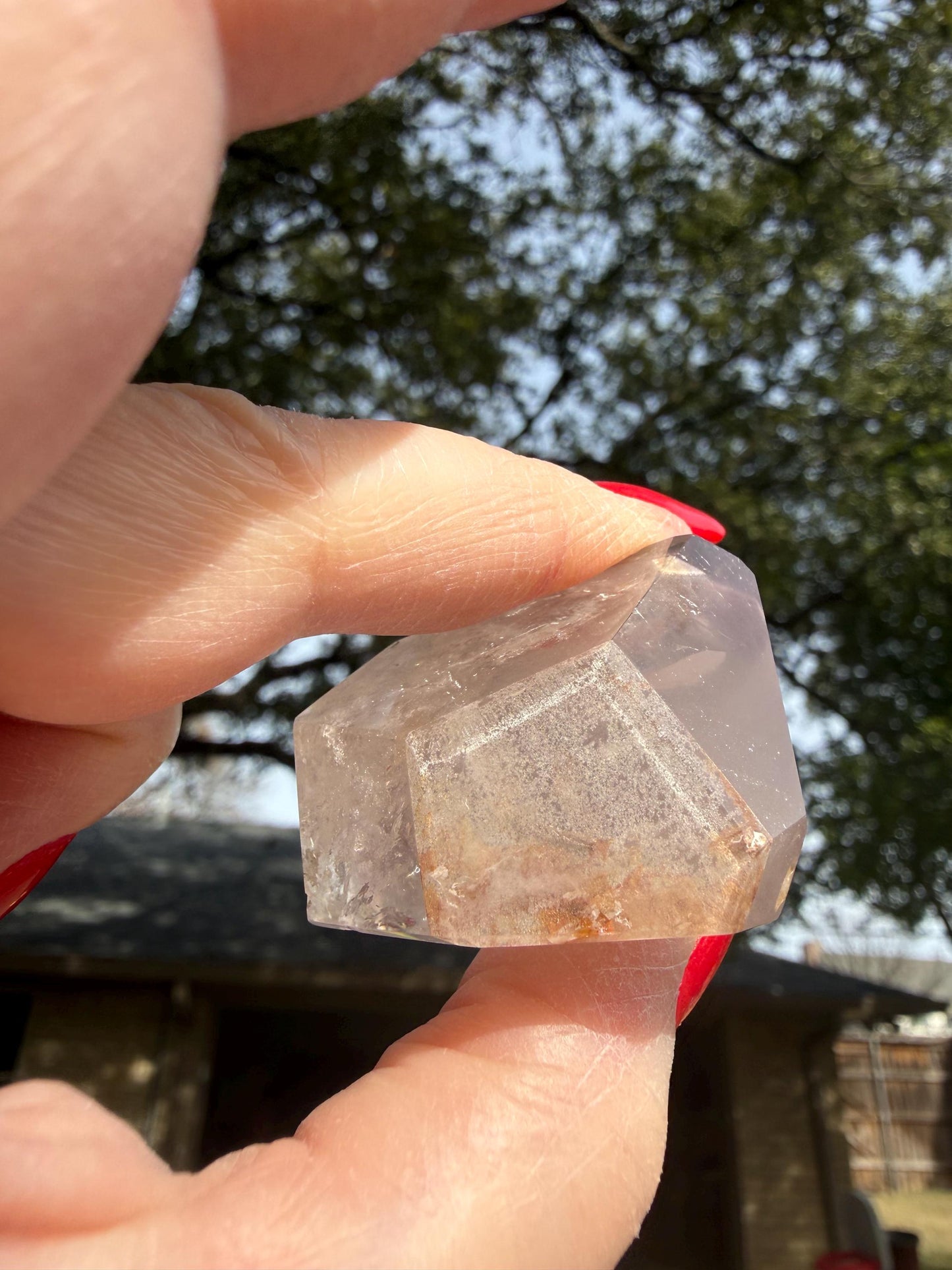 Rare Pink Lithium Lemurian, new, high quality, 1.75”, crystal healing, gift