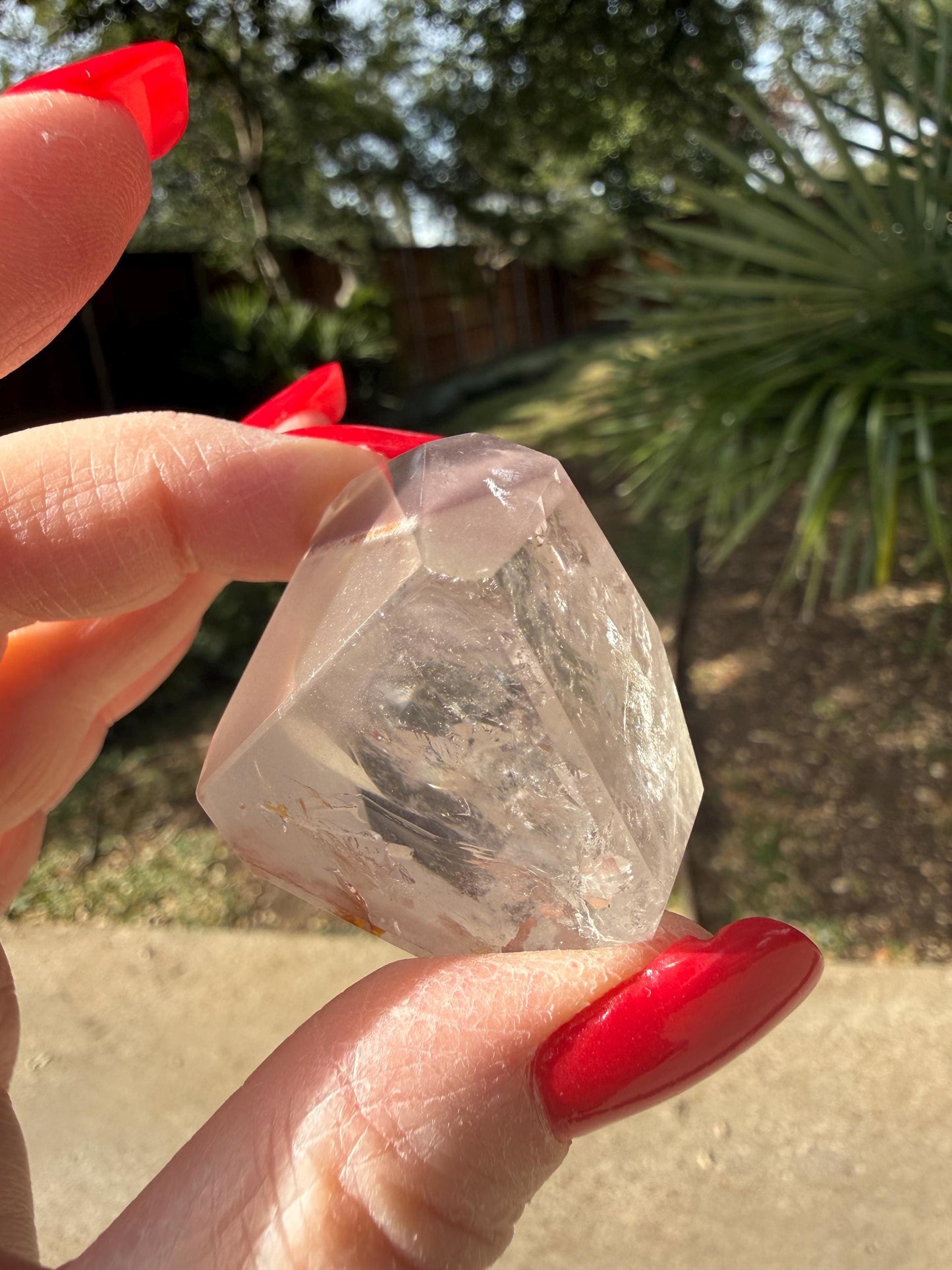 Rare Pink Lithium Lemurian, new, high quality, 1.75”, crystal healing, gift
