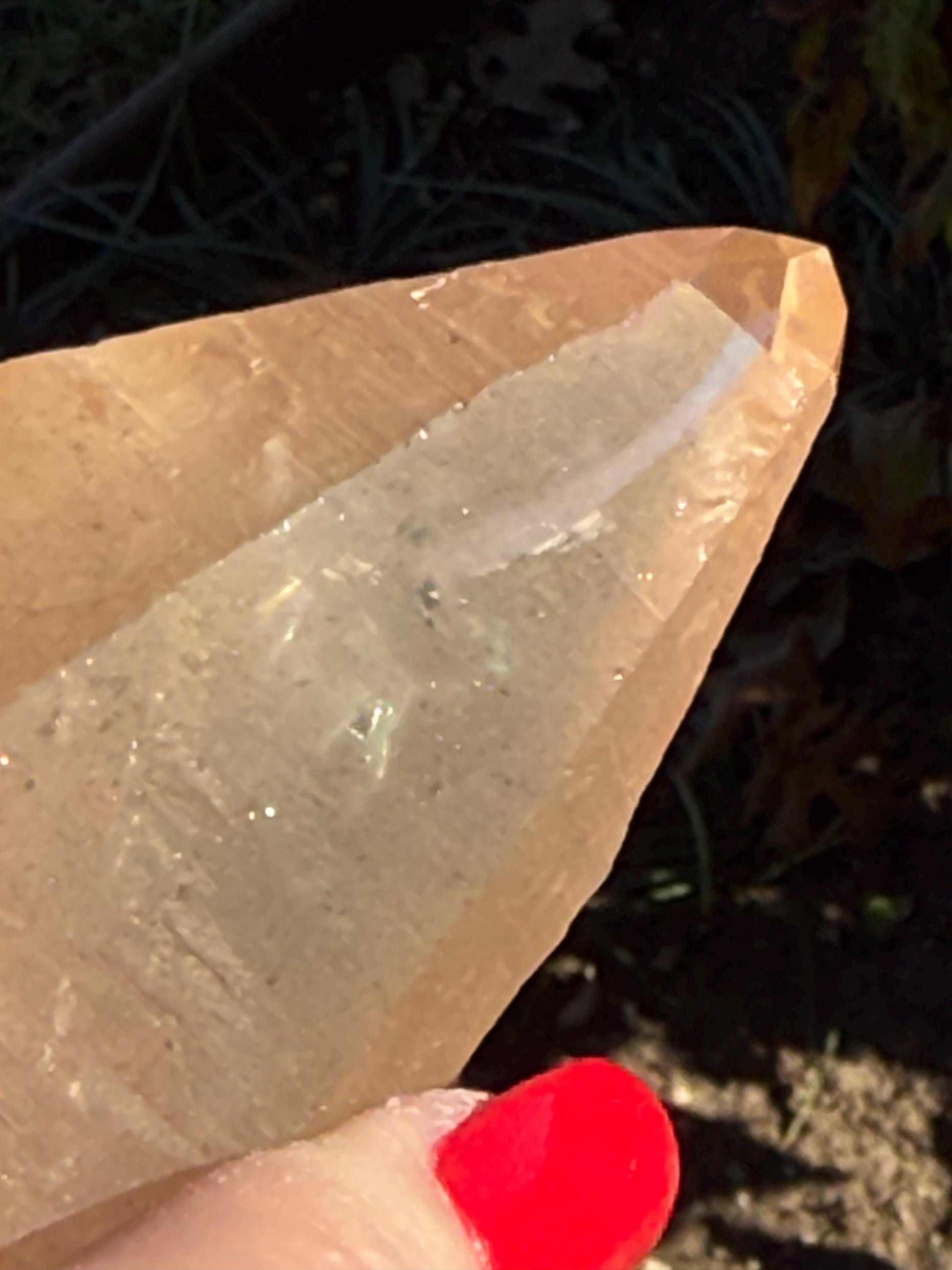 Rare Record Keeper Gold Lemurian, new, high quality, 3.5”, crystal healing, gift