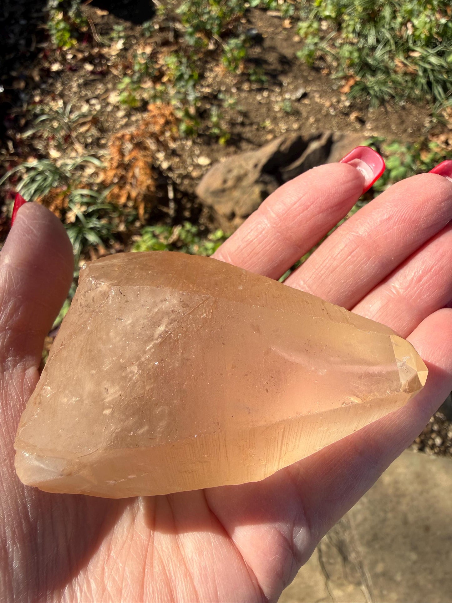 Rare Record Keeper Gold Lemurian, new, high quality, 3.5”, crystal healing, gift