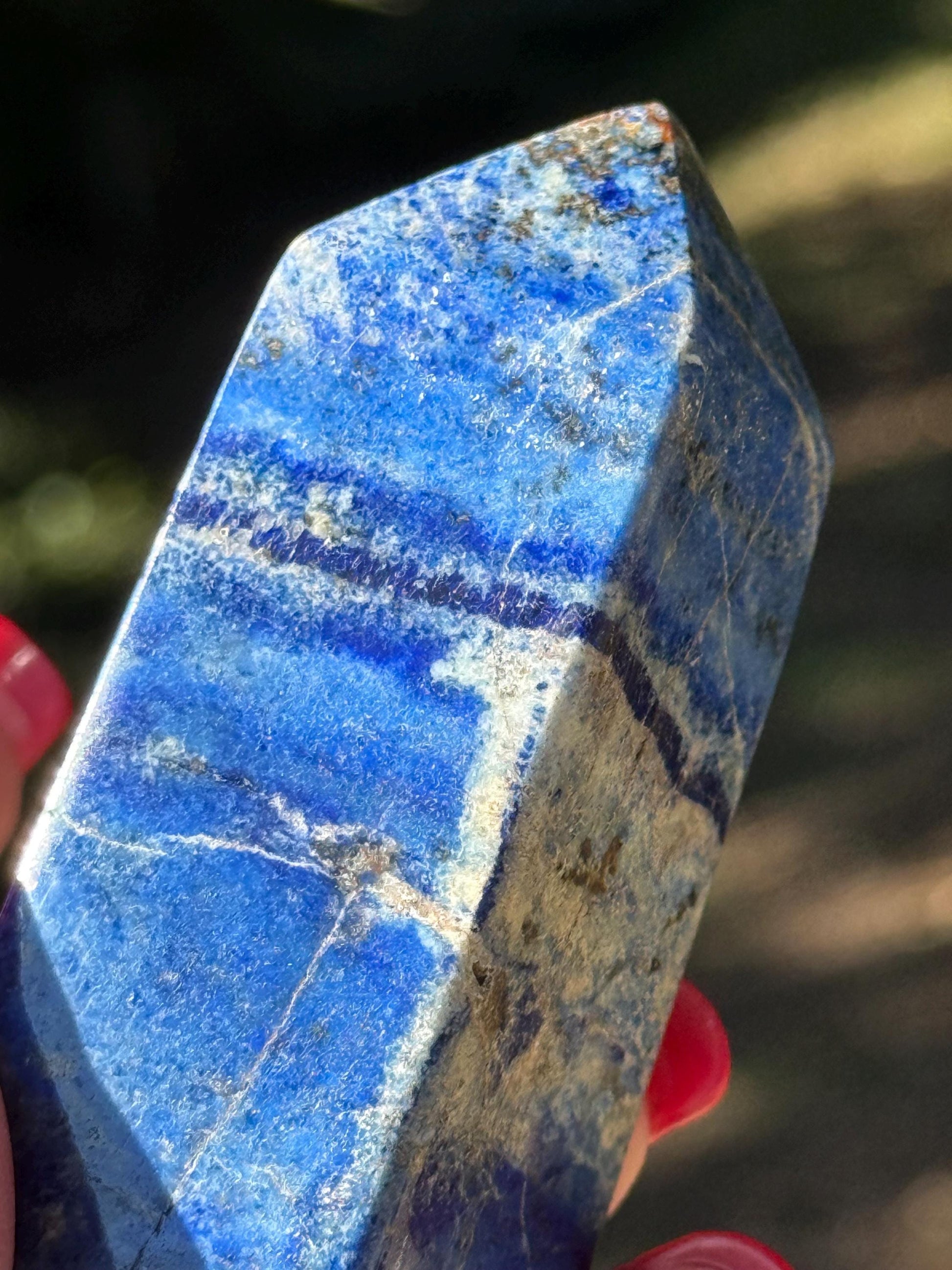 Lapis Lazuli Tower AAA, 3.7”, New, Crystal Healing, Gift, Altar, High Vibration Crystals