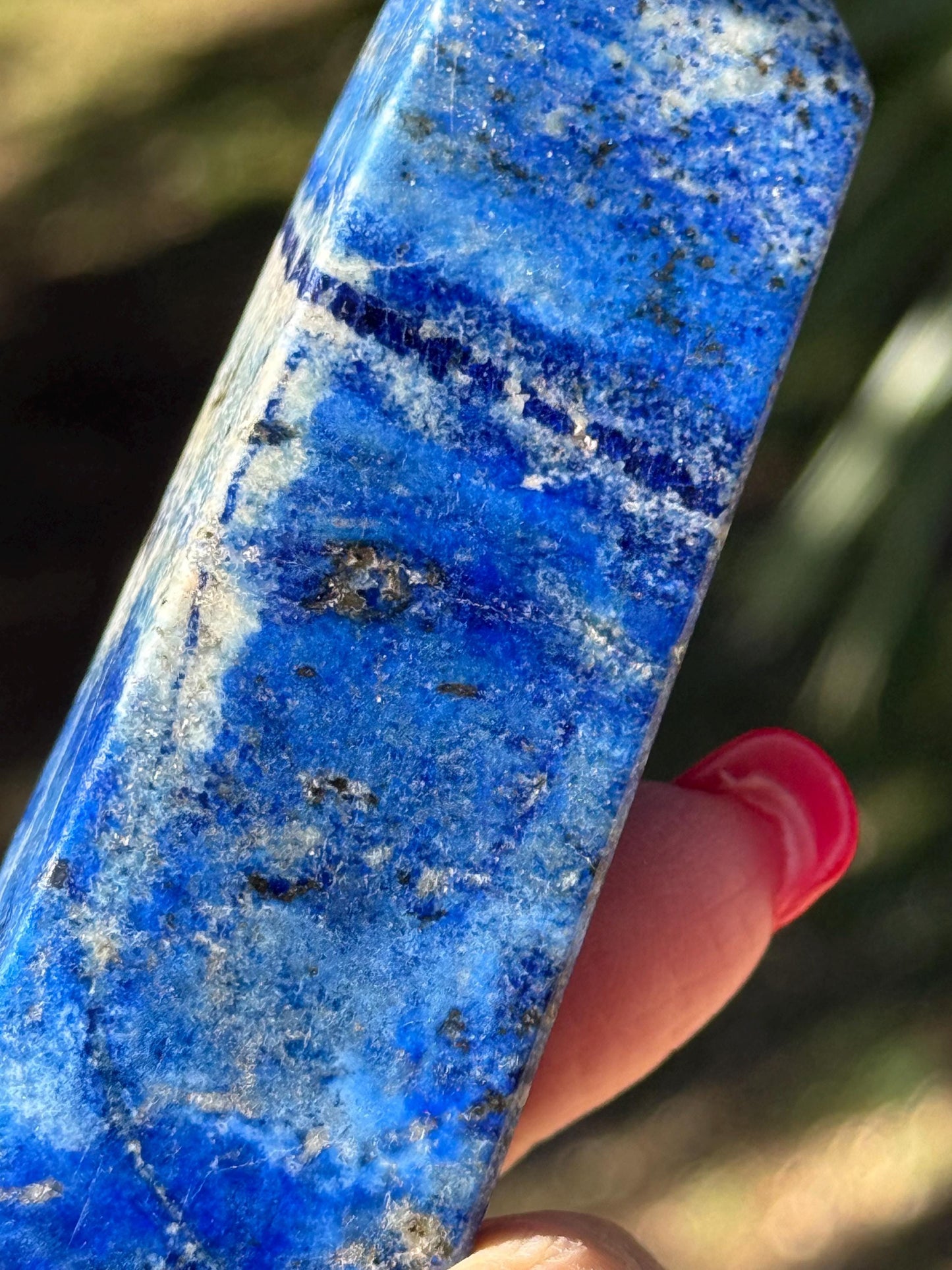 Lapis Lazuli Tower AAA, 3.7”, New, Crystal Healing, Gift, Altar, High Vibration Crystals