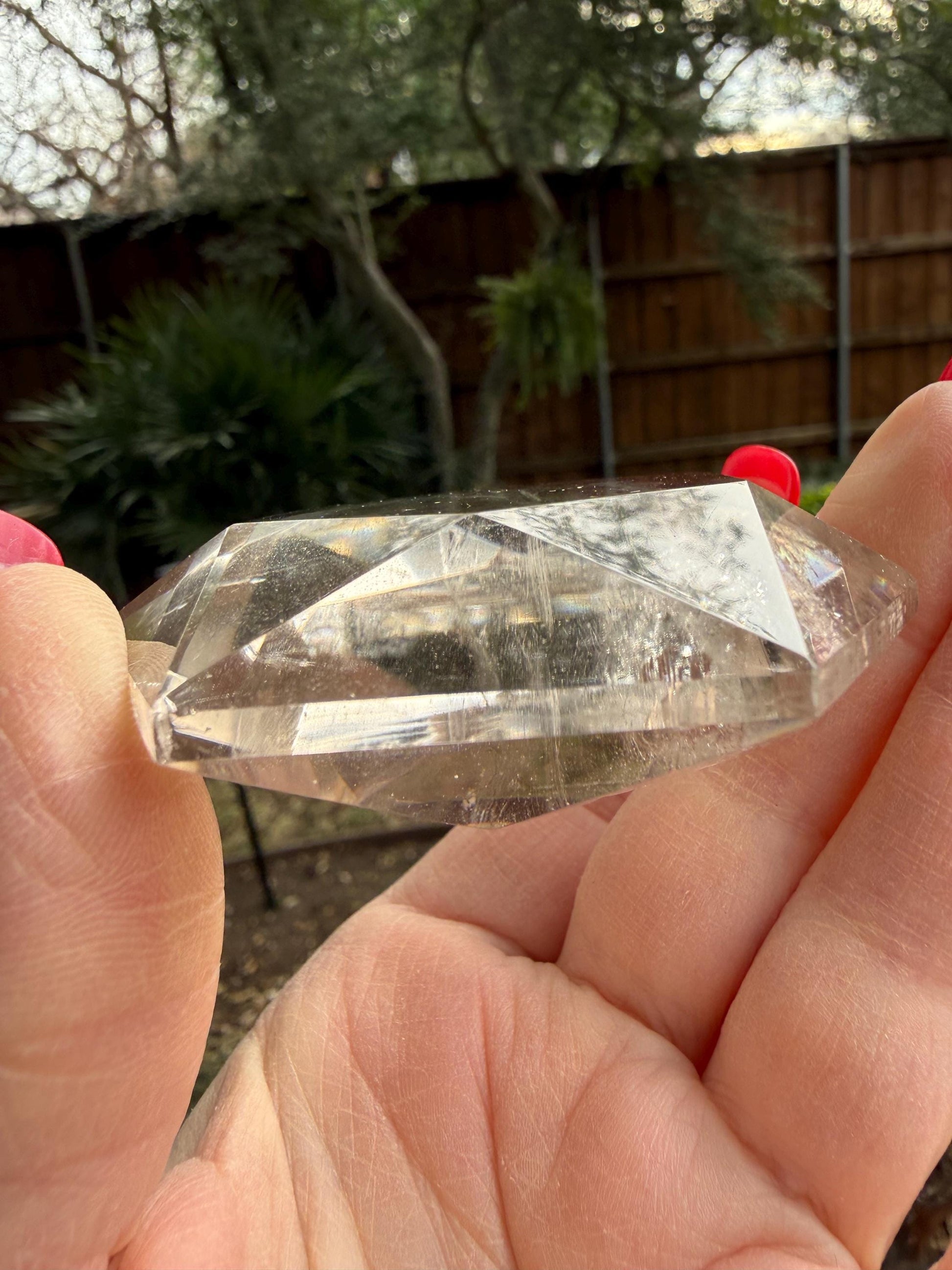 Large Champagne Lemurian Star, stunning carving, new, 4.3 ounces, 2.75”, Brazil, high vibration crystal healing, crystals, altar, gift
