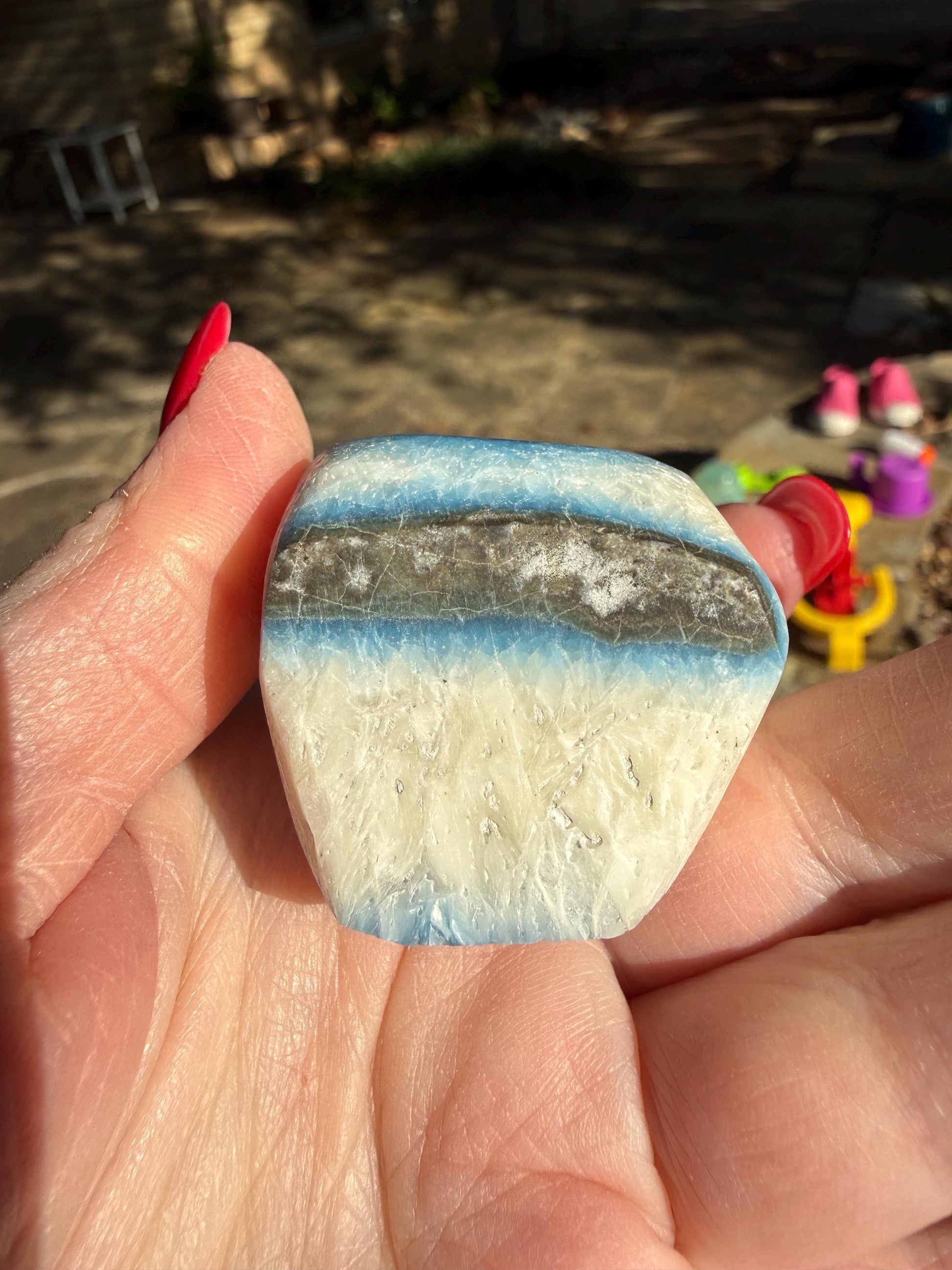 Nakauriite freeform, Blue Ice, Glacierite, 2”, new, gift, altar, crystals, high vibration crystals, rare