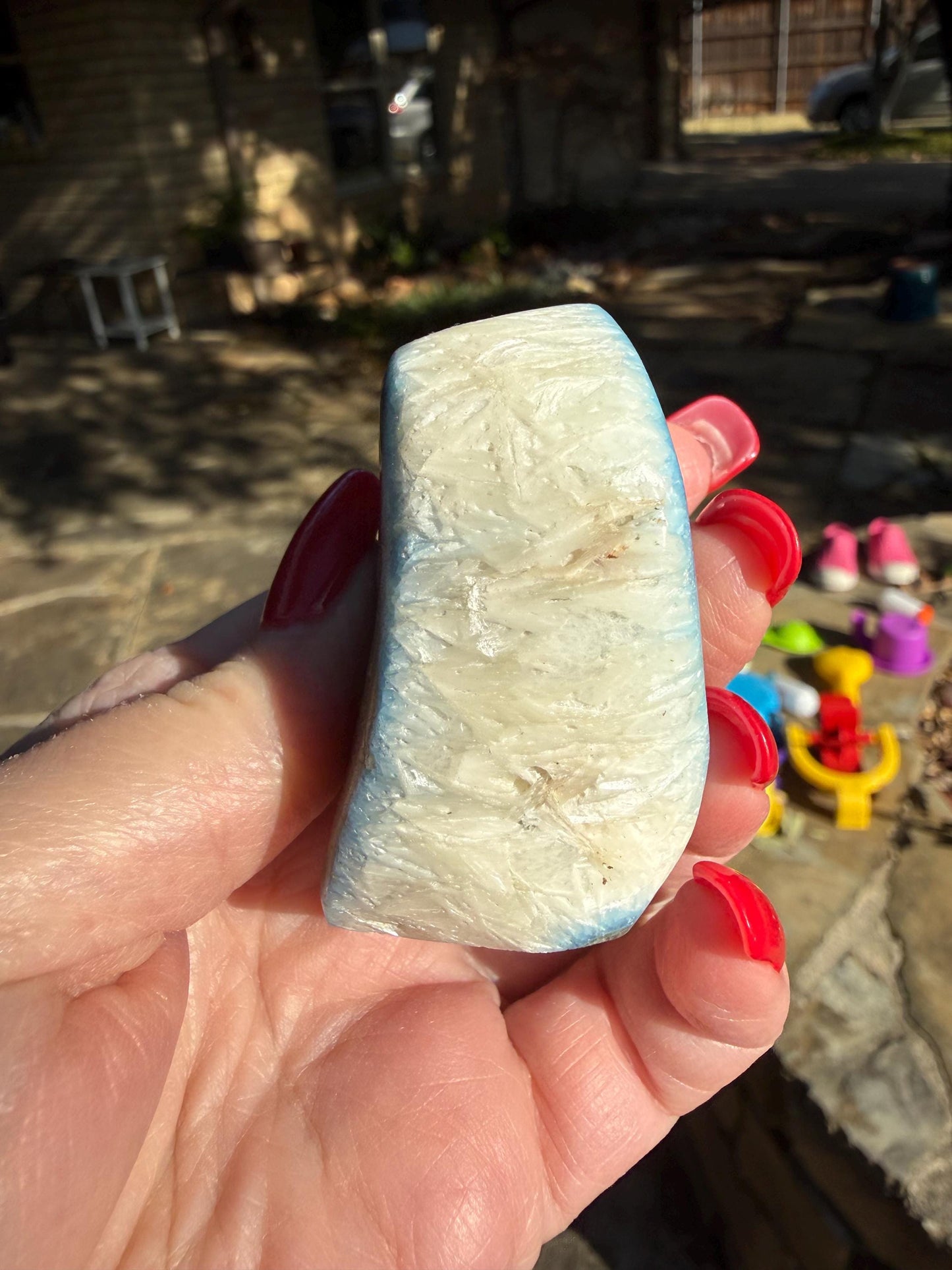 Nakauriite freeform, Blue Ice, Glacierite, 2”, new, gift, altar, crystals, high vibration crystals, rare