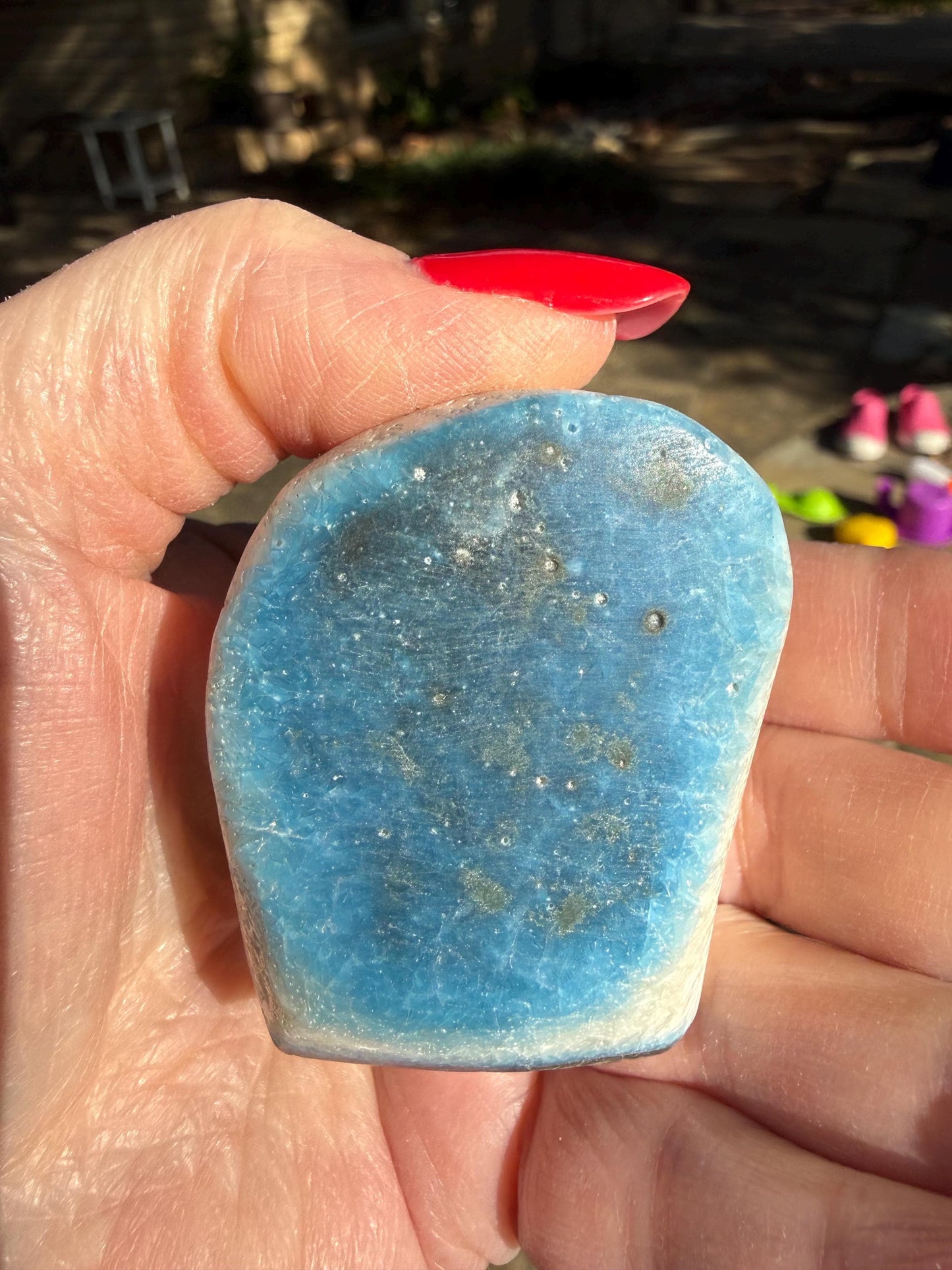 Nakauriite freeform, Blue Ice, Glacierite, 2”, new, gift, altar, crystals, high vibration crystals, rare