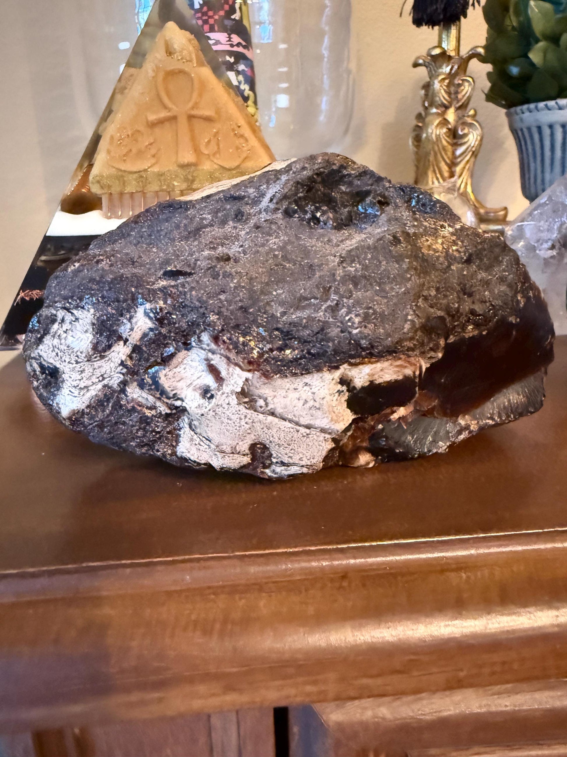 Large raw amber, Glorious Beautiful Amazing Color, altar, gift, new, 5.5”, healing crystals