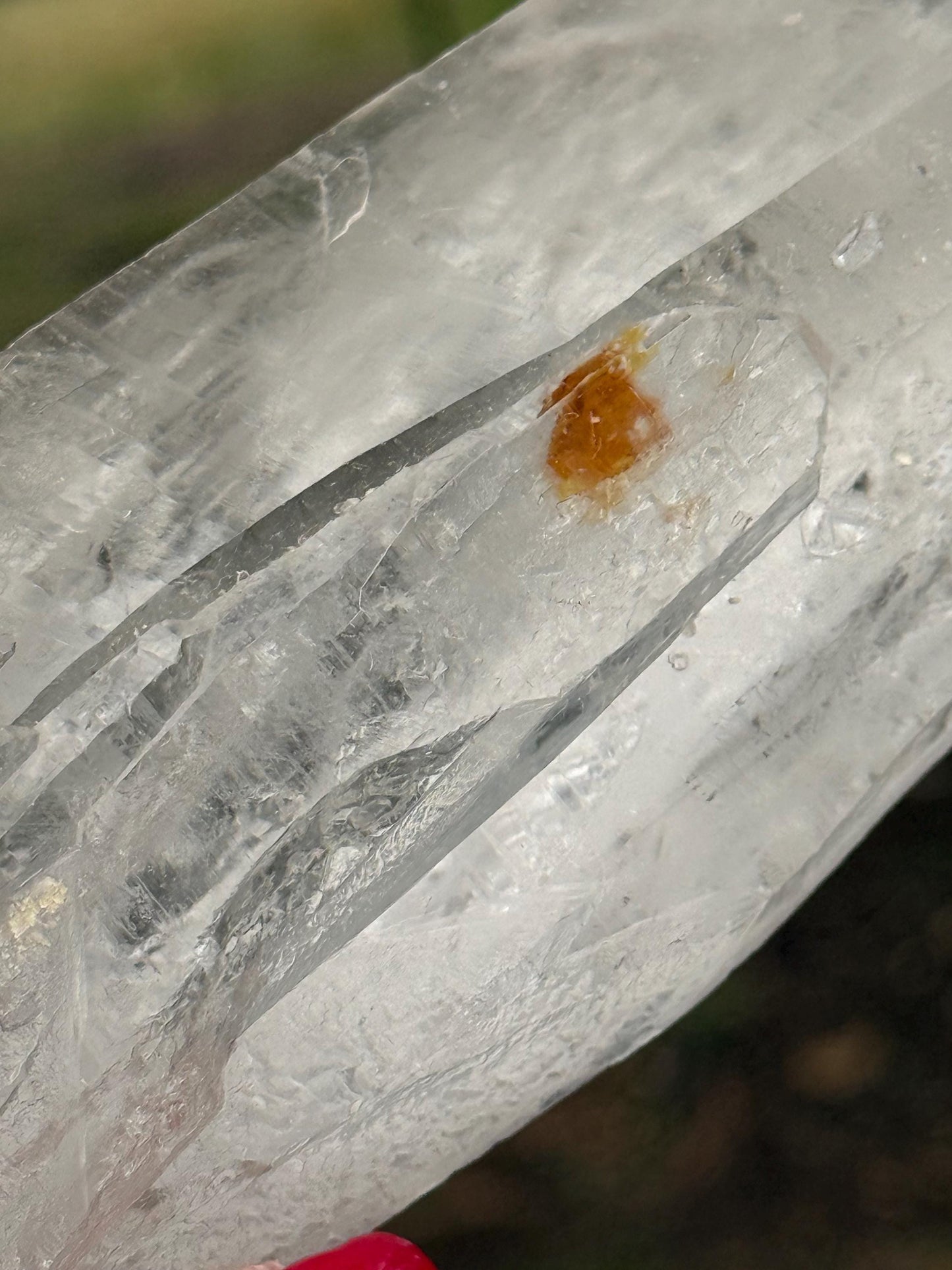 Mystical Sugared Singing Laser Lemurian Shaman’s Wand Staff, Rare, New, gift, 1.15.8 lbs , 9” statement piece, high vibration crystals