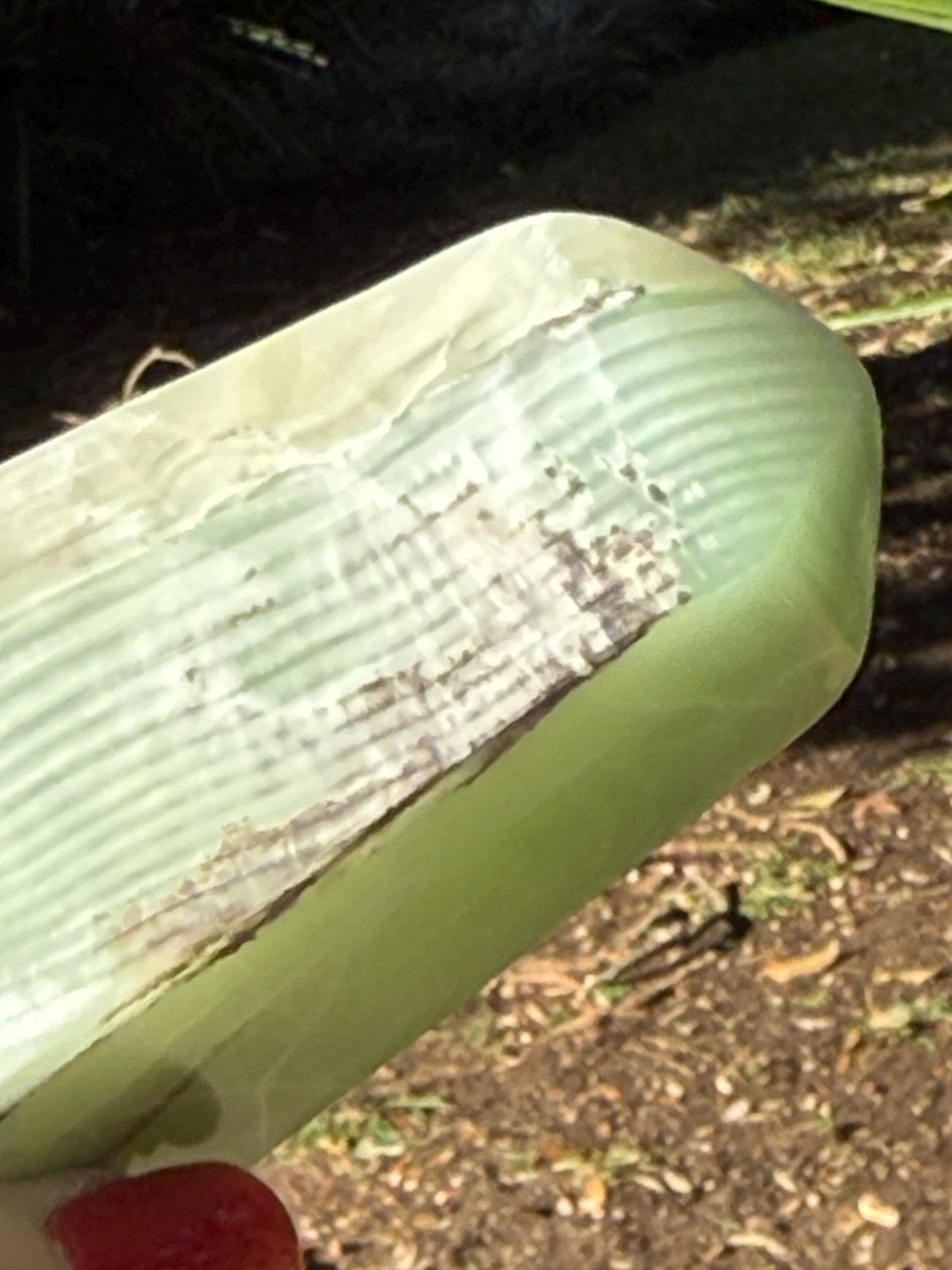 Fingerprint Calcite Tower, 3.5”, altar, crystals healing, high vibration crystals
