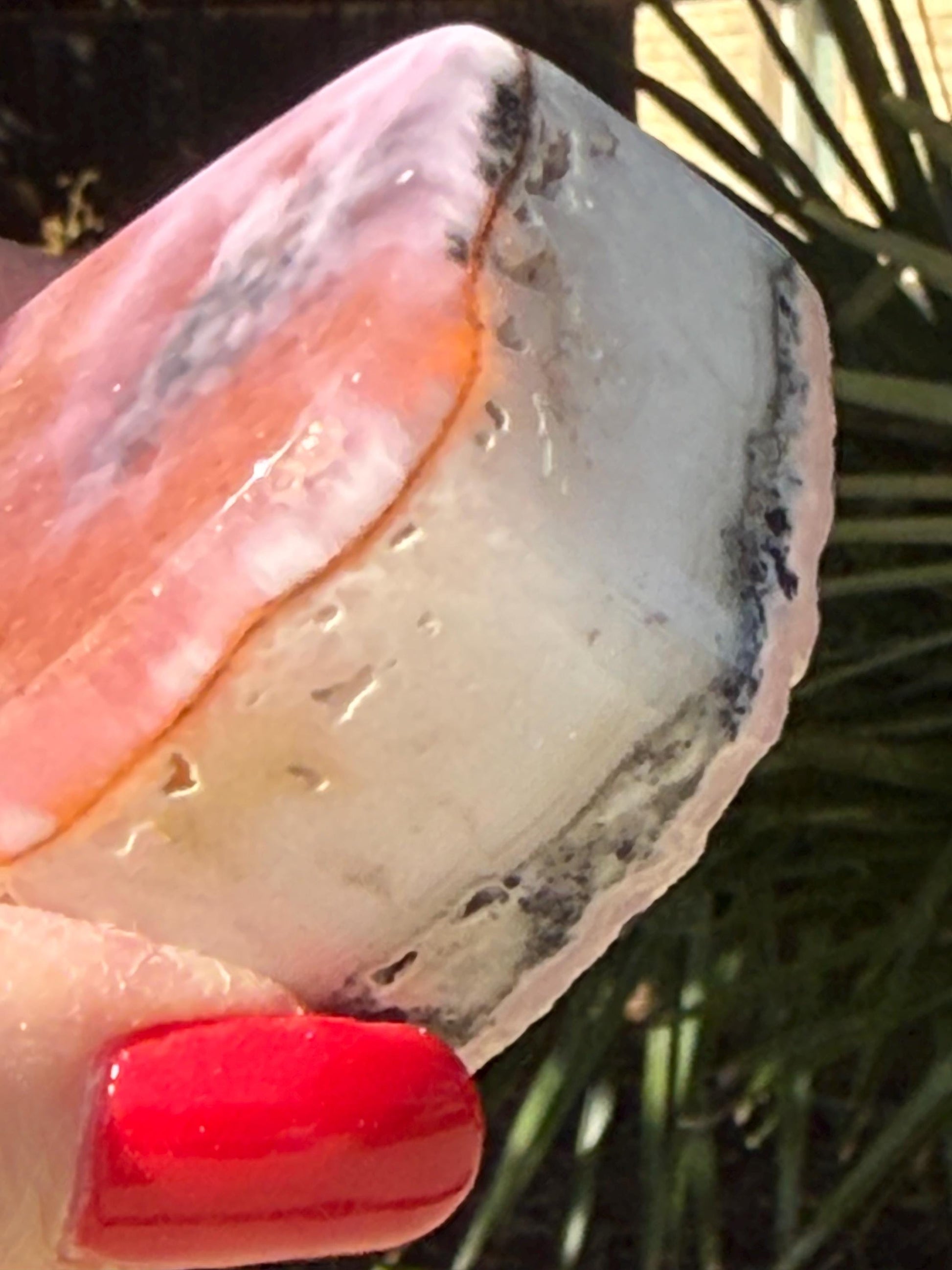 Sweet Heart-Opening Pink Aragonite Polished Rough, 2.25”, New, Crystal Healing, Gift, Altar, High Vibration Crystals