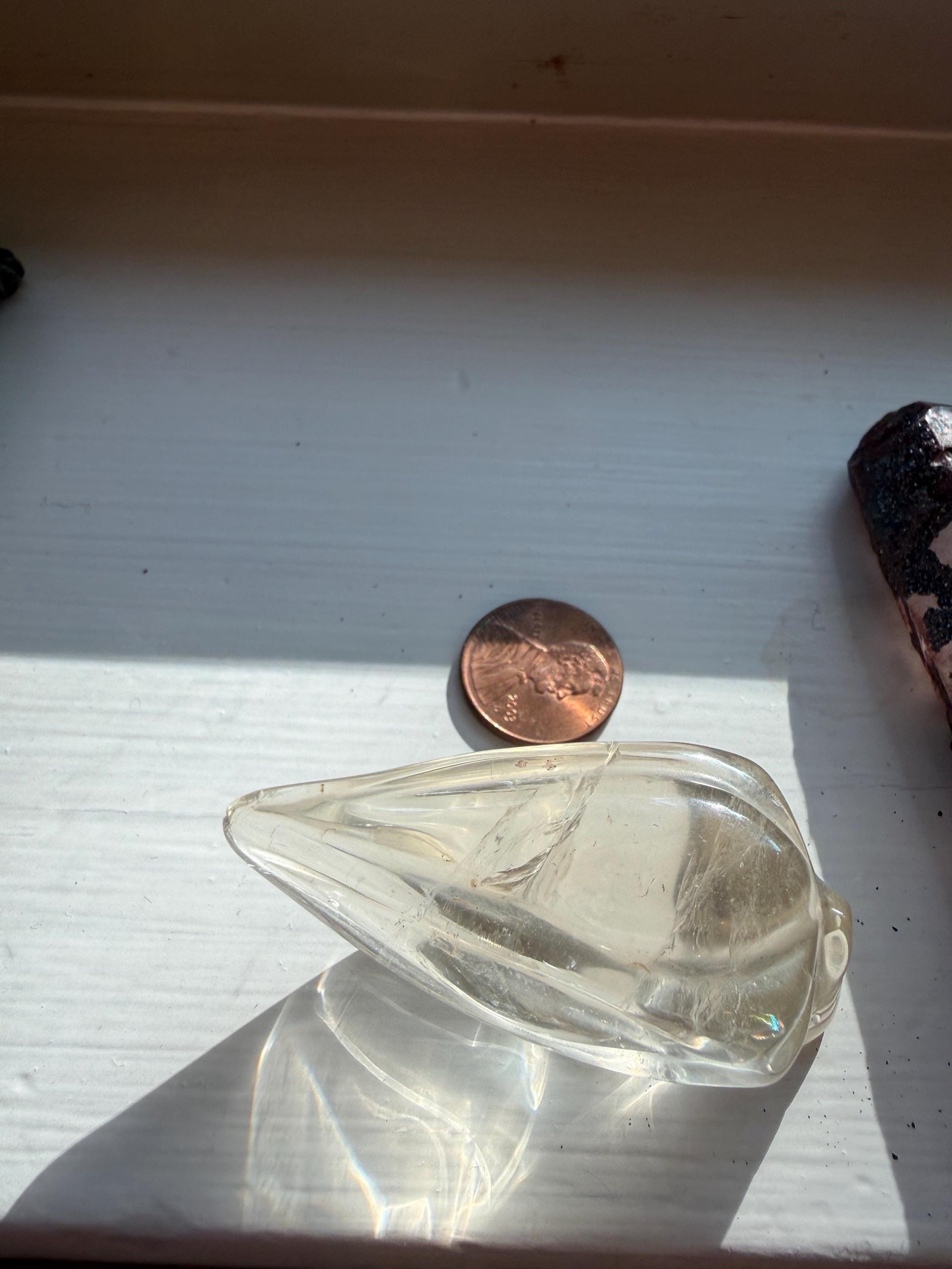 Citrine Travelers Skull, 2.3”, gifts, high vibration crystals, crystal healing, abundance skulls