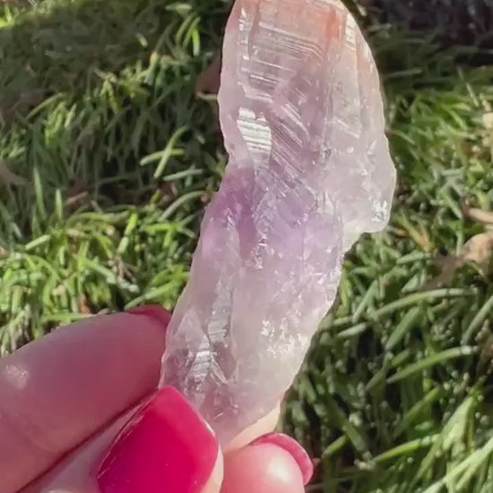 Beautiful Auralite-23 wand, raw and authentic, 3”, new, crystal healing